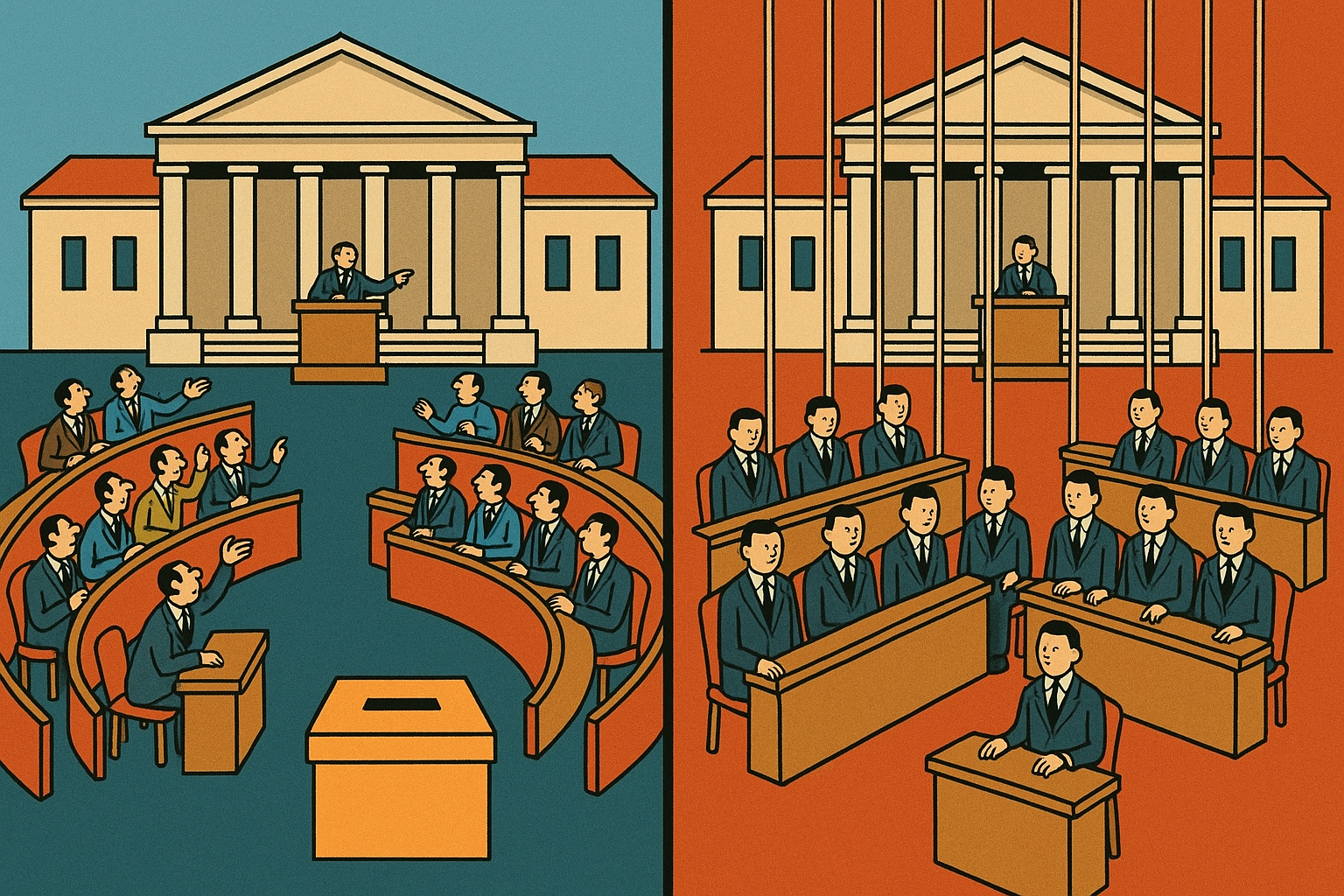 La encrucijada democrática: Congreso independiente vs. sucursal presidencial